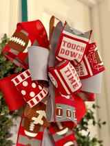 Atlanta Falcons Football Bow