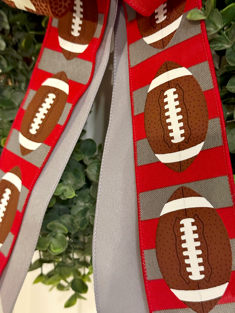 Atlanta Falcons Football Bow