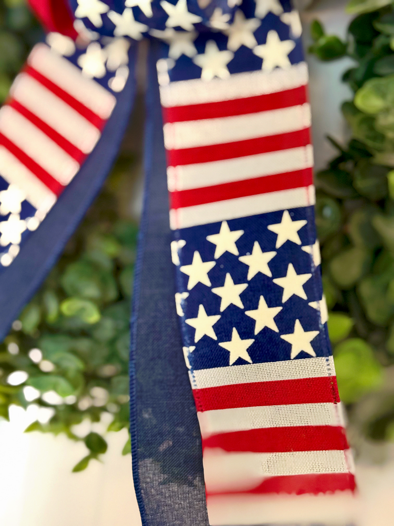 American Flag Bow