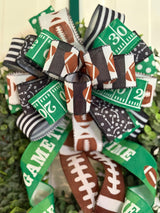 Fifty Yard Line Football Bow