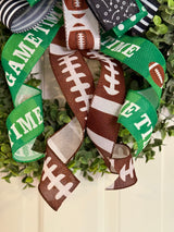 Fifty Yard Line Football Bow