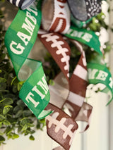 Fifty Yard Line Football Bow