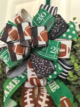 Fifty Yard Line Football Bow