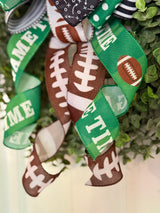 Fifty Yard Line Football Bow