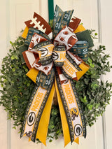Greenbay Packers Football Bow