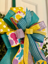 Peeps & Polka Dots Easter Bow