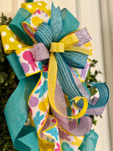 Peeps & Polka Dots Easter Bow