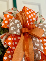 Easter Bunnies & Carrots Bow