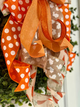 Easter Bunnies & Carrots Bow