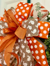 Easter Bunnies & Carrots Bow