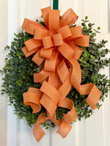 Orange Bow