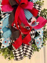 Alice in Wonderland Inspired Floor Design Bow