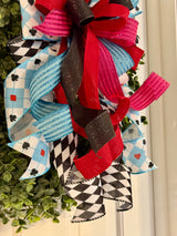 Alice in Wonderland Inspired Floor Design Bow