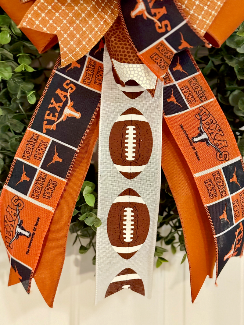 University of Texas Football Bow