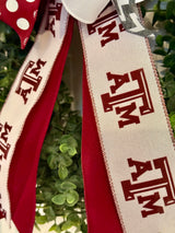 Texas A&M Graduation Bow