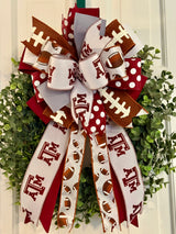 Texas Aggies Football Bow