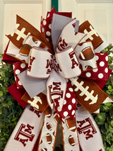Texas Aggies Football Bow