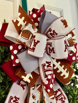 Texas Aggies Football Bow