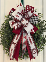 Alabama A Football Bow