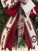 Alabama A Football Bow