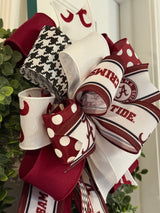 Alabama A Football Bow
