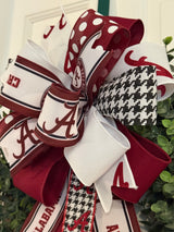 Alabama A Football Bow