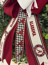 Alabama A Football Bow