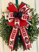 San Francisco 49'ers Football Bow