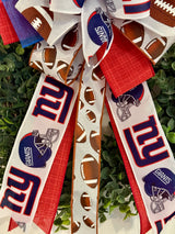 New York Giants Football Bow