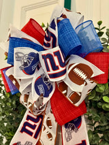New York Giants Football Bow