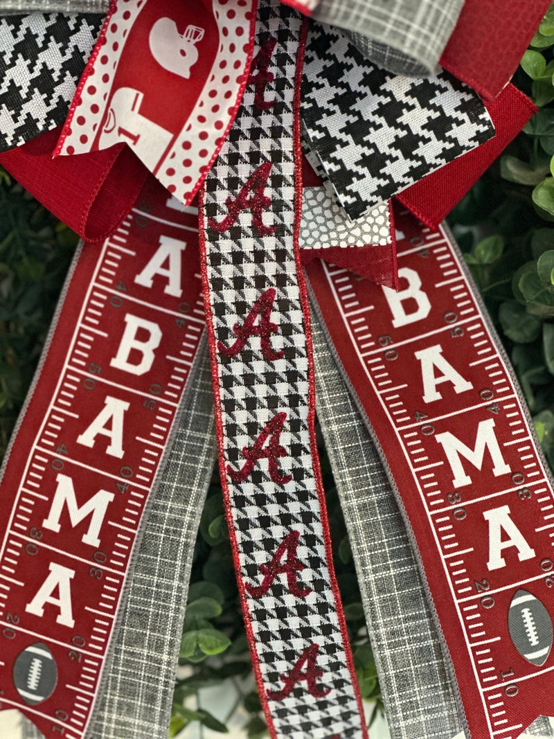 Alabama Crimson Tide Bow - Emerald's Avenue