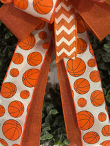 Basketball Sports Bow - Emerald's Avenue