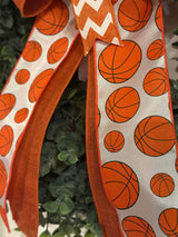 Basketball Sports Bow - Emerald's Avenue