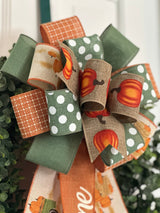 Classic Vintage Fall Bow - Emerald's Avenue