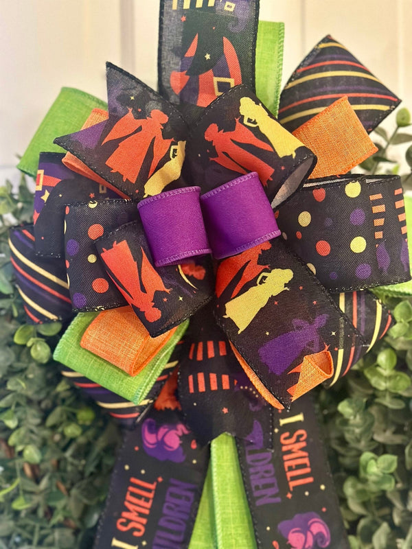 Hocus Pocus Halloween Bow - Emerald's Avenue