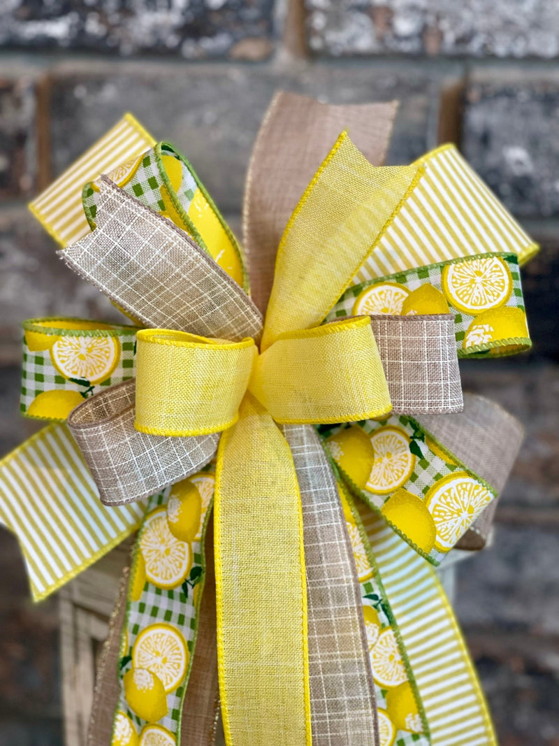 Lemons Lantern Bow - Emerald's Avenue