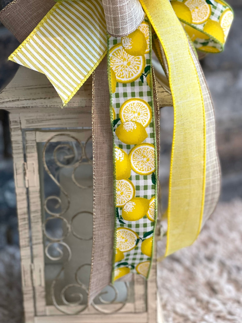 Lemons Lantern Bow - Emerald's Avenue