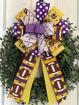 LSU Tigers Bow - Emerald's Avenue