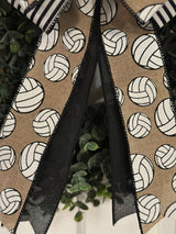 Volleyball Sports Bow - Emerald's Avenue