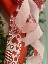 Pink & Red Valentine's Day Bow