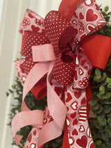 Pink & Red Valentine's Day Bow