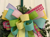 Easter Bow w/ Nine Ribbons - Emerald's Avenue