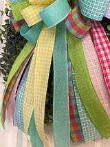 Easter Bow w/ Nine Ribbons - Emerald's Avenue