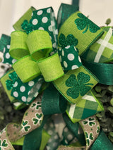 Green Explosion St. Patrick's Day Bow - Emerald's Avenue