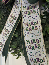 Jester Mardi Gras Bow - Emerald's Avenue