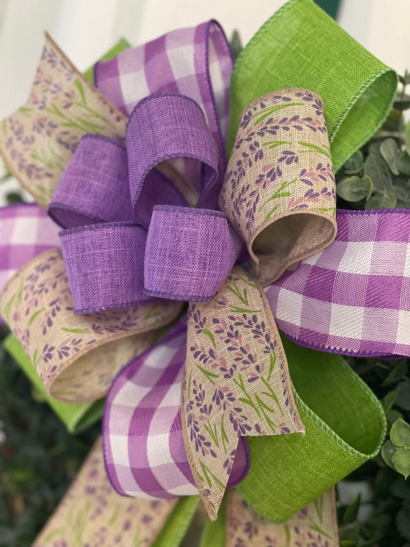 Lavender Easter Bow - Emerald's Avenue