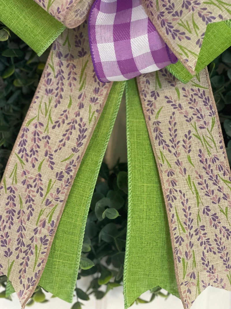 Lavender Easter Bow - Emerald's Avenue