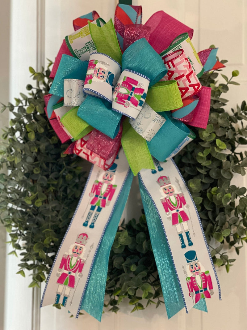 Pink Nutcracker Bow - Emerald's Avenue