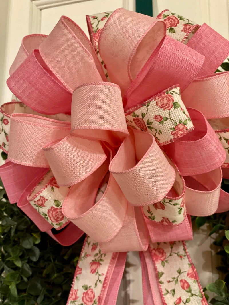 Pretty In Pink Bow - Emerald's Avenue