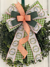 Welcome Spring & Easter Bow - Emerald's Avenue